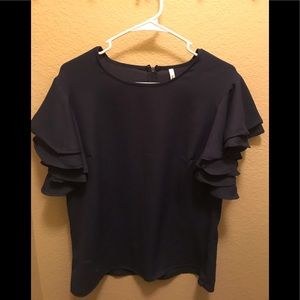 Blue Truth NYC Dress Top